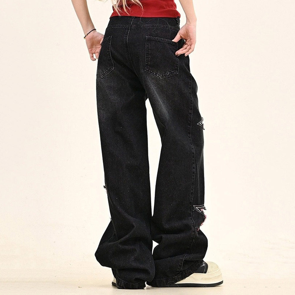 Emo Phase Wide-Leg Jeans