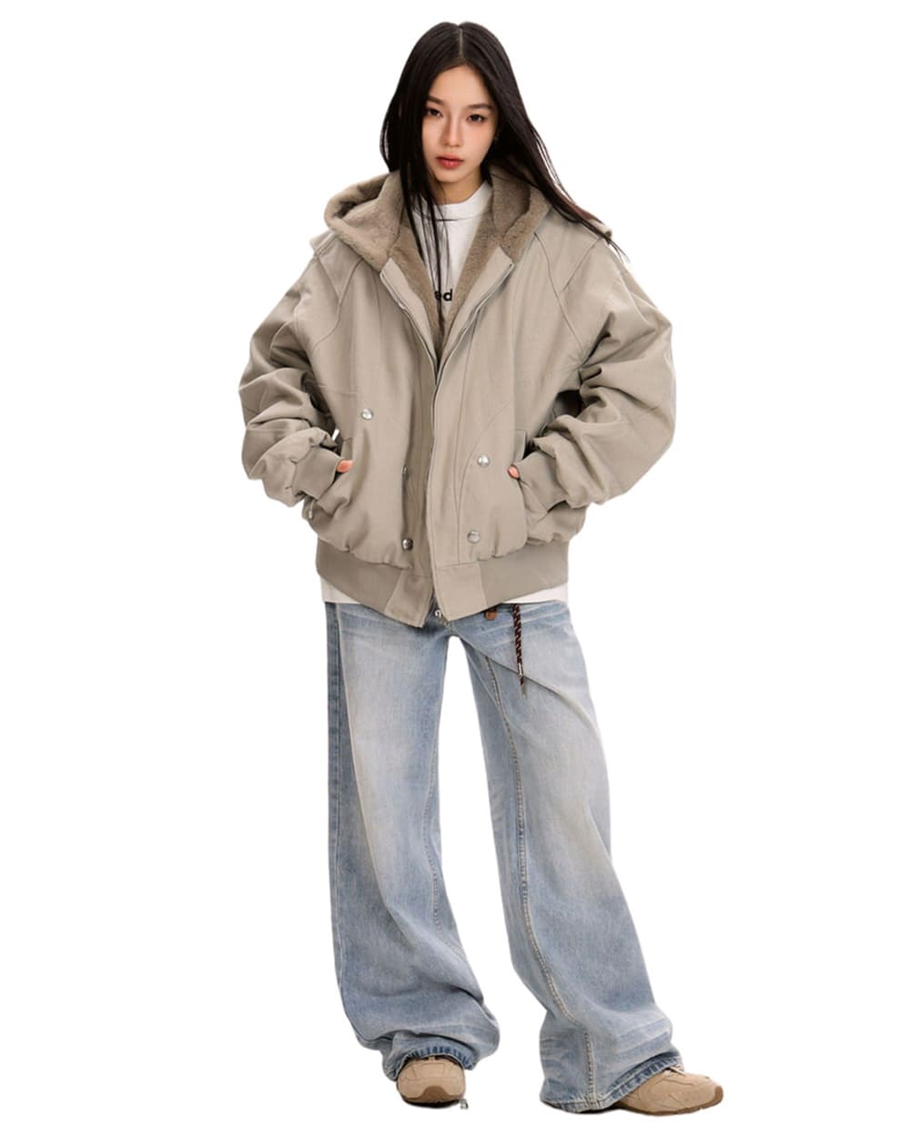 Gossip Team Fleece Bomber Jacket