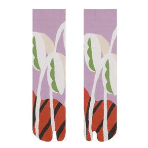 Secret Garden Split Toe Tabi Socks