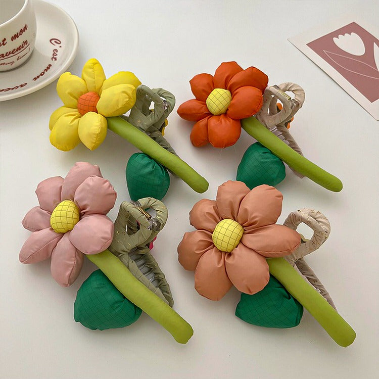 Flower Shaped Hair Claw