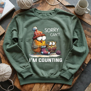 Sorry Cant Sweatshirt