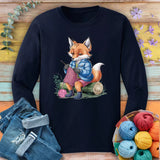 Foxtastic Knit Long Sleeve T-shirt