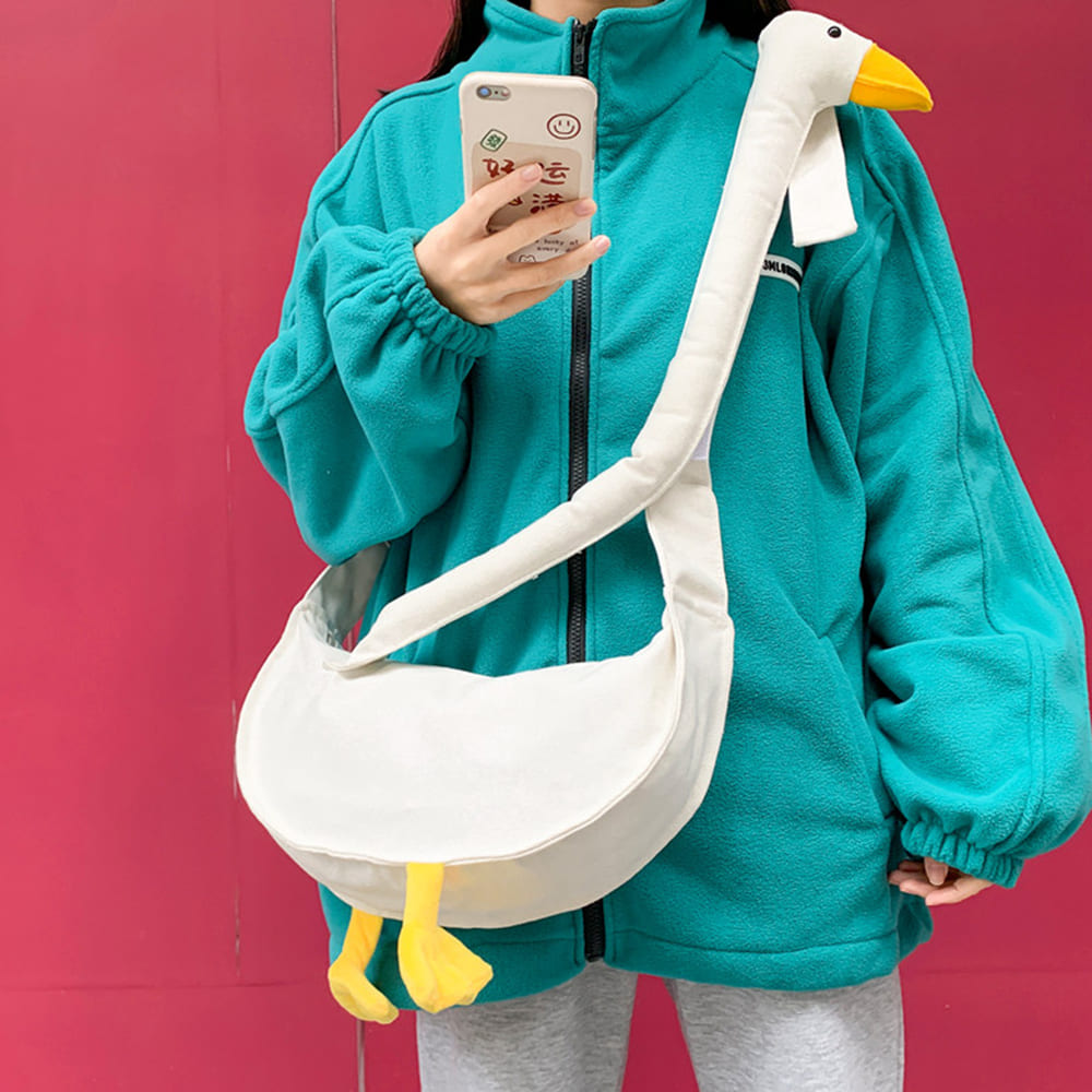 Goose Shaped Crossbody Bag