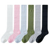 Softie Heart Thin Knee Socks