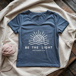 Be The Light Lady V-neck