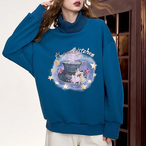 Magic Witches Printed Sweatshirt