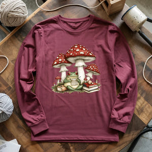 Knitting Frog Long Sleeve T-shirt