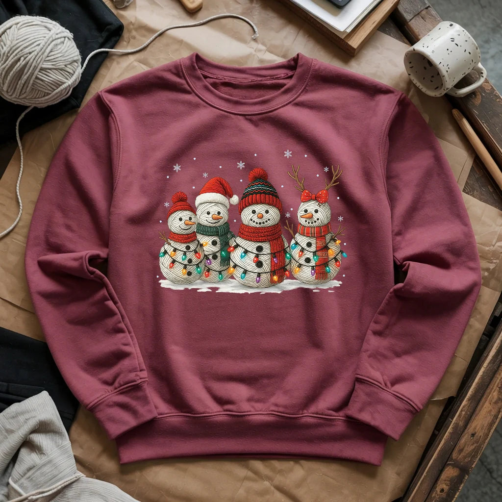 Yarny Snow Crew Sweatshirt