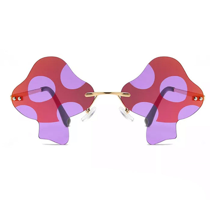 Psychedelic Fantasy Mushroom Sunglasses
