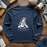 Crochet Not Murder Long Sleeve T-shirt