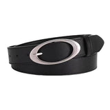 Oval Buckle Belt