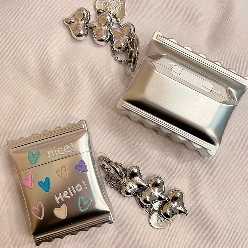 Pastel Hearts AirPods Case