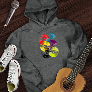 Colorful Vinyls Hoodie