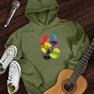 Colorful Vinyls Hoodie