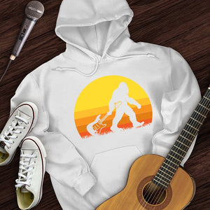 Bigfoot Dragging Guitar Hoodie