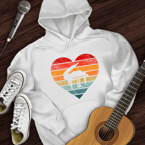 I Love Piano Hoodie
