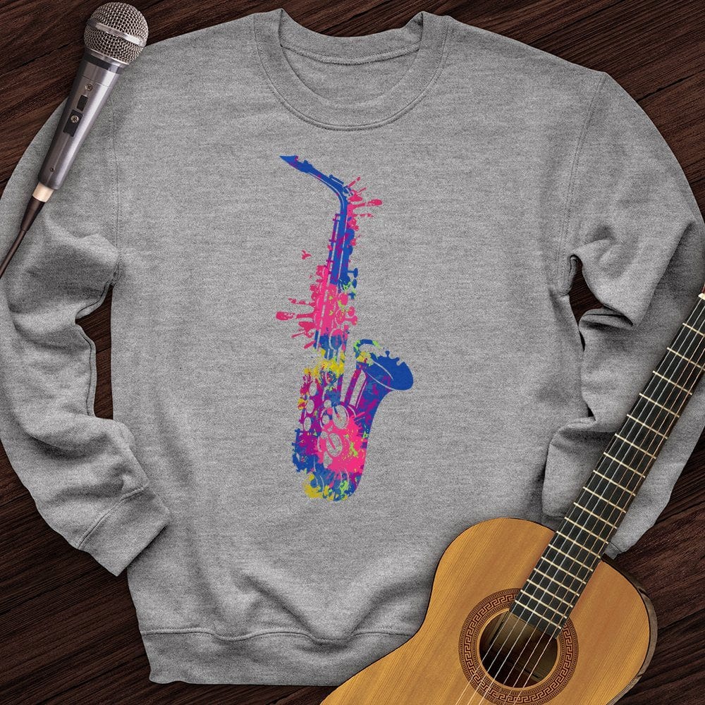 Cartoon Sax Crewneck