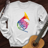 Colorful Horn Crewneck