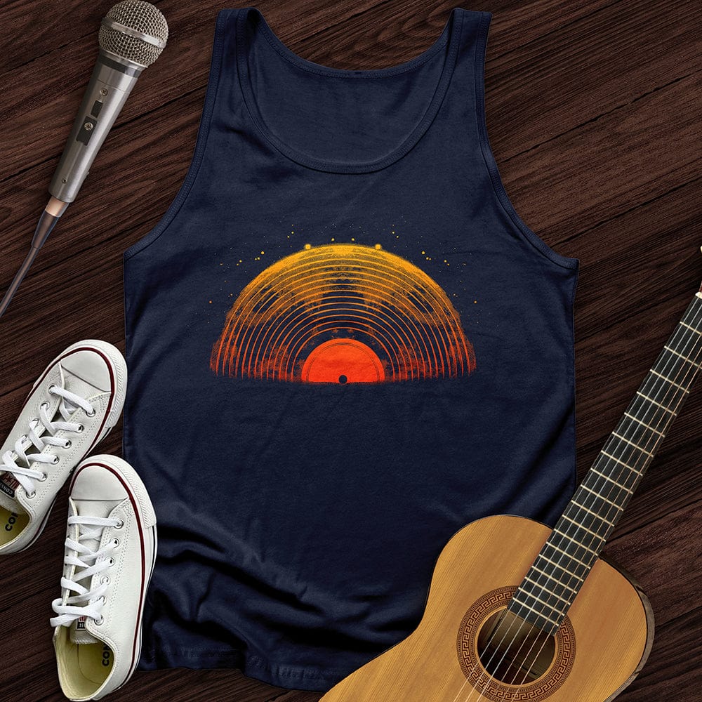Half Record Tank Top