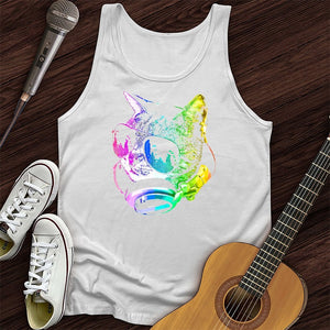 Disco Cat Tank Top