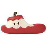 Red Apple Core Slippers
