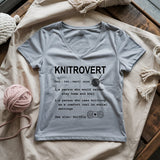 Knitrovert Lady V-neck