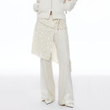 Star Girl Overlay Wrap Skirt Belt