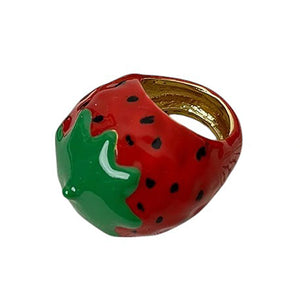 Strawberry Chunky Ring
