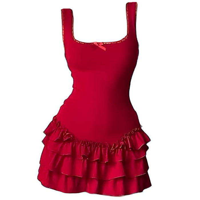 Swan Balletcore Mini Dress