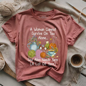Tea & Yarn Lover T-shirt