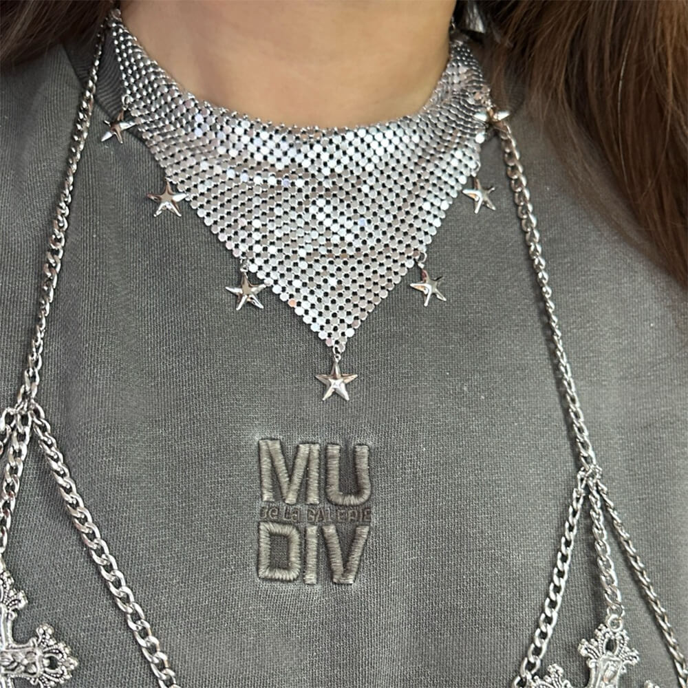 Y2K Aesthetic Star Bandana