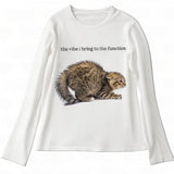 Y2K Cat Vibe Long Sleeve