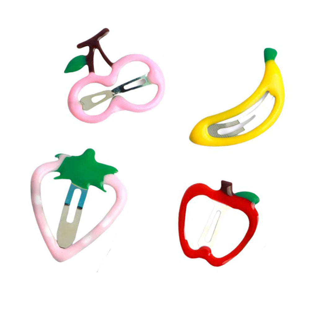 Y2K Fruit Hair Clips Set